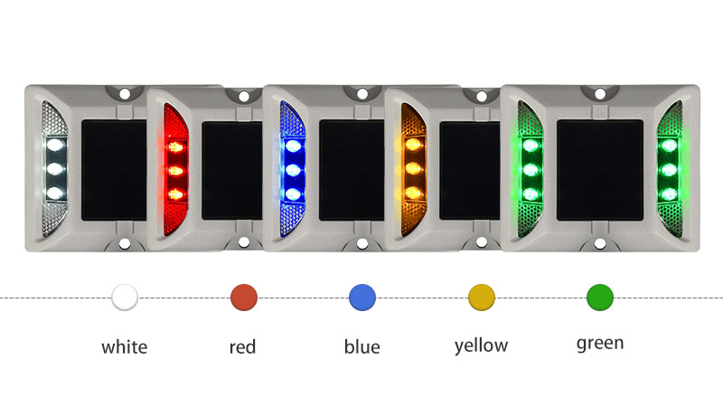 Aluminum Solar Stud For Road color