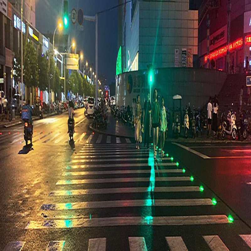 Why is the implementation of “smart zebra crossing” on the road?